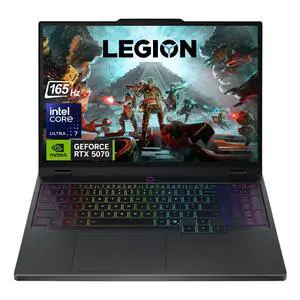 Lenovo Legion 5 Gaming Laptop, 15.1" WQXGA 165Hz OLED Display, Intel Core Ultra 7 255HX, NVIDIA GeForce RTX 5070, 16GB DDR5 RAM, 1TB SSD, RGB Backlit Keyboard, Wi-Fi 7, Windows 11 Home, Black Lenovo Legion 5 Gaming Laptop, 15.1" WQXGA 165Hz OLED Display, Intel Core Ultra 7 255HX, NVIDIA GeForce RTX 5070, 16GB DDR5 RAM, 1TB SSD, RGB Backlit Keyboard, Wi-Fi 7, Windows 11 Home, Black