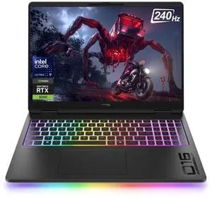 HP HyperX Omen MAX 16t-ah100 Gaming Laptop, 16" WQXGA 240Hz, Intel Core Ultra 9 290HX Plus, NVIDIA GeForce RTX 5090, 16GB DDR5 RAM, 512GB SSD, Wi-Fi 7, Windows 11 Home, Backlit KB, Black HP HyperX Omen MAX 16t-ah100 Gaming Laptop, 16" WQXGA 240Hz, Intel Core Ultra 9 290HX Plus, NVIDIA GeForce RTX 5090, 16GB DDR5 RAM, 512GB SSD, Wi-Fi 7, Windows 11 Home, Backlit KB, Black