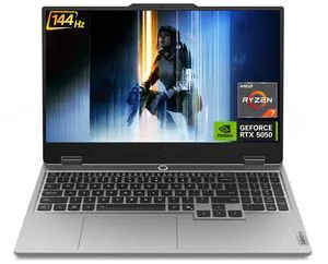 Lenovo LOQ Gaming Laptop, 15.6" FHD 144Hz, AMD Ryzen 7 250, NVIDIA GeForce RTX 5050, 16GB DDR5 RAM, 1TB SSD, Wi-Fi 6, Windows 11 Home, Grey Lenovo LOQ Gaming Laptop, 15.6" FHD 144Hz, AMD Ryzen 7 250, NVIDIA GeForce RTX 5050, 16GB DDR5 RAM, 1TB SSD, Wi-Fi 6, Windows 11 Home, Grey