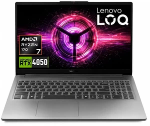 Lenovo LOQ 15ARP10 Gaming Laptop, 15.6" FHD 144Hz, AMD Ryzen 7 170, NVIDIA GeForce RTX 4050, 16GB DDR5 RAM, 512GB SSD, Wi-Fi 6, Windows 11 Home, Backlit KB, Grey Lenovo LOQ 15ARP10 Gaming Laptop, 15.6" FHD 144Hz, AMD Ryzen 7 170, NVIDIA GeForce RTX 4050, 16GB DDR5 RAM, 512GB SSD, Wi-Fi 6, Windows 11 Home, Backlit KB, Grey