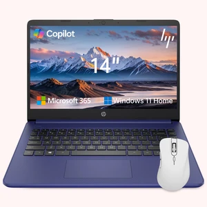 HP Essential 14-dq0010nr Entry Laptop, 14" HD, Intel Celeron N4120,4GB RAM, 64GB eMMC, Wi-Fi 5, Windows 11 Home, PCO Bundle-Wireless Mouse, Blue HP Essential 14-dq0010nr Entry Laptop, 14" HD, Intel Celeron N4120,4GB RAM, 64GB eMMC, Wi-Fi 5, Windows 11 Home, PCO Bundle-Wireless Mouse, Blue