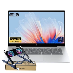 HP OmniBook 7 Premium Copliot AI Laptop, 17.3" FHD Touchscreen, Intel Core Ultra 7 256V, Intel Arc 140V, 16GB RAM, 512GB PCIe SSD, Backlit KB, Thunderoblt 4, Wi-Fi 7, Windows 11 Pro, Silver HP OmniBook 7 Premium Copliot AI Laptop, 17.3" FHD Touchscreen, Intel Core Ultra 7 256V, Intel Arc 140V, 16GB RAM, 512GB PCIe SSD, Backlit KB, Thunderoblt 4, Wi-Fi 7, Windows 11 Pro, Silver