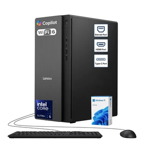 Lenovo IdeaCentre Premium Tower Desktop, Intel Core Ultra 5 225, 32GB DDR5 UDIMM, 1TB SSD, Wi-Fi 6, Windows 11 Home, Grey, Wired Keyboard & Wired Mouse Lenovo IdeaCentre Premium Tower Desktop, Intel Core Ultra 5 225, 32GB DDR5 UDIMM, 1TB SSD, Wi-Fi 6, Windows 11 Home, Grey, Wired Keyboard & Wired Mouse