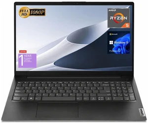 Lenovo V-Series V15 Gen 4 Laptop, 15.6" FHD, AMD Ryzen 5 7520U, 16GB RAM, 512GB SSD, Wi-Fi 6, Windows 11 Home, Black, Webcam, HDMI, RJ45, Numeric Keypad, Long Battery Life Lenovo V-Series V15 Gen 4 Laptop, 15.6" FHD, AMD Ryzen 5 7520U, 16GB RAM, 512GB SSD, Wi-Fi 6, Windows 11 Home, Black, Webcam, HDMI, RJ45, Numeric Keypad, Long Battery Life