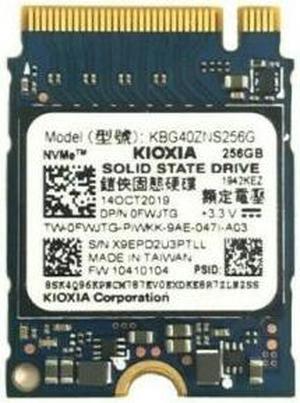 Kioxia Former Toshiba Brand 256GB PCIe NVMe 2230 SSD (KBG40ZNS256G) OEM Package