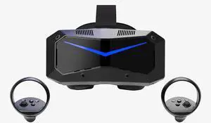 Pimax Crystal Super PCVR Headset - Ultra Wide 50 PPD, 3840x3840 per eye Ultra-clear Resolution, 140° HFOV, Lightweight, for Flight / Racing Sim & other VR Gamings, Inside-out & Lighthouse Tracking Opt