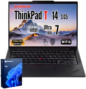 Lenovo ThinkPad T14s Gen 5 Business Laptop, 14" FHD+ Touchscreen, Intel Core Ultra 7 165U, 32GB RAM, 2TB SSD, Wi-Fi 6, Windows 11 Pro, Backlit KB, Black Lenovo ThinkPad T14s Gen 5 Business Laptop, 14" FHD+ Touchscreen, Intel Core Ultra 7 165U, 32GB RAM, 2TB SSD, Wi-Fi 6, Windows 11 Pro, Backlit KB, Black