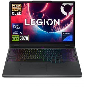 Lenovo Legion 5 Gaming Laptop, 15.1" WQXGA 165Hz, Intel Core Ultra 9 275HX, NVIDIA GeForce RTX 5070, 64GB DDR5 RAM, 4TB SSD, Wi-Fi 7, Windows 11 Home, RGB Backlit Keyboard, Black Lenovo Legion 5 Gaming Laptop, 15.1" WQXGA 165Hz, Intel Core Ultra 9 275HX, NVIDIA GeForce RTX 5070, 64GB DDR5 RAM, 4TB SSD, Wi-Fi 7, Windows 11 Home, RGB Backlit Keyboard, Black