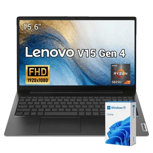 Lenovo V-Series V15 Gen 4 Business Laptop, 15.6" FHD, AMD Ryzen 7 5825U, 16GB RAM, 512GB SSD, Wi-Fi 6, Windows 11 Home, Black Lenovo V-Series V15 Gen 4 Business Laptop, 15.6" FHD, AMD Ryzen 7 5825U, 16GB RAM, 512GB SSD, Wi-Fi 6, Windows 11 Home, Black