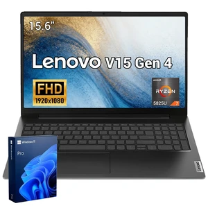 Lenovo V-Series V15 Gen 4 Business Laptop, 15.6" FHD, AMD Ryzen 7 5825U, 16GB RAM, 1TB SSD, Wi-Fi 6, Windows 11 Pro, Black Lenovo V-Series V15 Gen 4 Business Laptop, 15.6" FHD, AMD Ryzen 7 5825U, 16GB RAM, 1TB SSD, Wi-Fi 6, Windows 11 Pro, Black