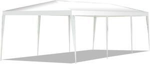 10 x 30 Feet Gazebo Canopy Tent with Connection Stakes and Wind Ropes