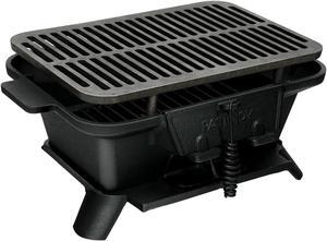 Heavy Duty Cast Iron Tabletop BBQ Grill Stove for Camping Picnic