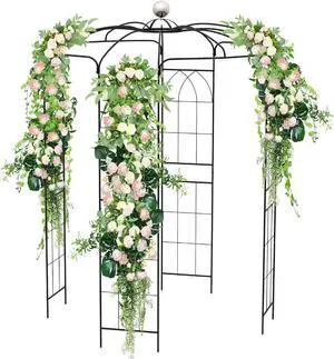 Birdcage Shape Gazebo for Climbing Plants and Wedding Ceremony Decoration