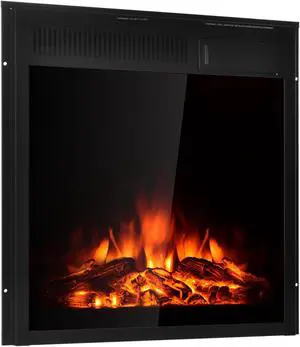 SlickBlue 22.5 Inch Electric Fireplace Insert Freestanding and Recessed Heater