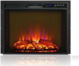 SlickBlue 26 Inch Recessed Electric Fireplace heater with Remote Control