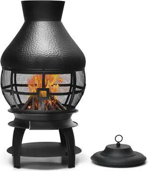 SlickBlue Patio Wood Burning Chimneys Fireplace