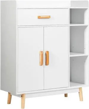 SlickBlue Floor Storage Cabinet Free Standing Cupboard Chest