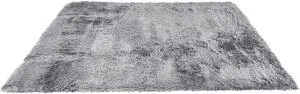 SlickBlue 4x6 Feet Modern Soft Shag Rug with Non-slip Grip Dots