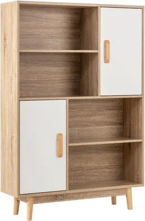 SlickBlue Sideboard Storage Cabinet with Door Shelf