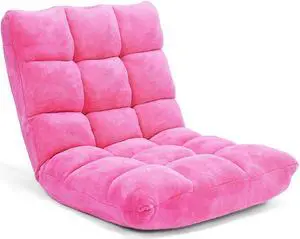SlickBlue Adjustable 14-position Cushioned Floor Chair