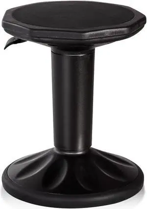 SlickBlue Adjustable Active Learning Stool Sitting Home Office Wobble Chair with Cushion Seat