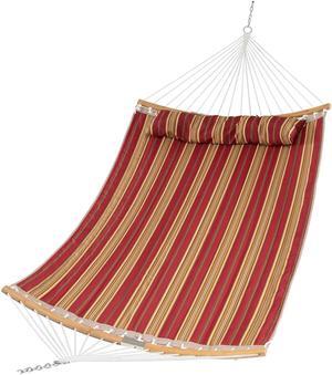 SlickBlue Outdoor Hammock with Detachable Pillow