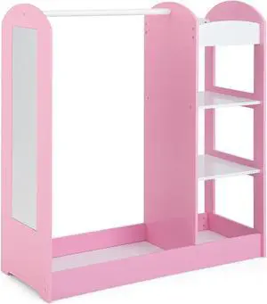 SlickBlue Kids Dress Up Storage with Mirror