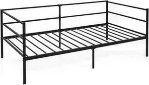 SlickBlue Twin Size Metal Daybed Frame for Living Room Bedroom