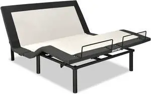 SlickBlue Twin/Queen Size Adjustable Bed Base Electric Bed Frame with Massage Modes