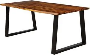 SlickBlue Rectangular Acacia Wood Dining Table