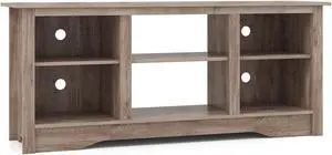 SlickBlue TV Stand for up to 65" Flat Screen TVs with Adjustable Shelves for 18"