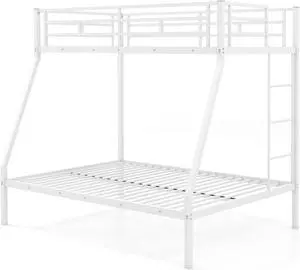SlickBlue Space-saving Metal Slatted Bed Frame for Teens and Adults Noise-free No Box Spring Needed