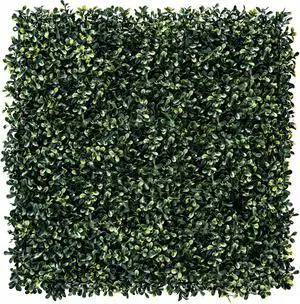 SlickBlue 12 Pieces Artificial Peanut Leaf Hedges Panels
