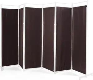 SlickBlue 6-Panel Room Divider Folding Privacy Screen