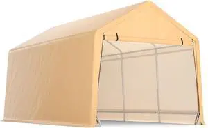 SlickBlue 9 x 17 Feet Heavy Duty Carport Canopy-Yellow