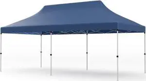 SlickBlue 10 x 20 FT Pop-up Canopy Tent with Carrying Bag