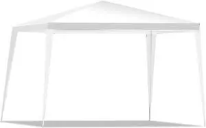 SlickBlue 10 x 10 Feet Outdoor Wedding Canopy Tent for Backyard