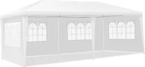 SlickBlue 10 x 20 Feet Outdoor Party Wedding Canopy Tent with Removable Walls and Carry Bag