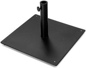 SlickBlue Steel Heavy Duty Patio Market Umbrella Base with 3 Adapters for Backyard