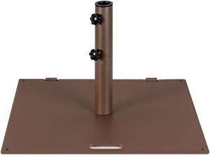 SlickBlue 50 LBS Weighted 24 Inch Square Patio Umbrella Base