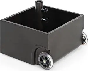SlickBlue 150 Pounds Patio Umbrella Base Stand Wheels Planter Outdoor