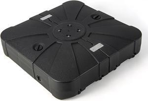SlickBlue 33.5 x 33.5 Inch Fillable Cantilever Umbrella Base with Wheels