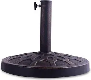 SlickBlue 30lbs 18 Inches Heavy Duty Outdoor Patio Market Umbrella Base