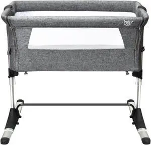 SlickBlue Travel Portable Baby Bed Side Sleeper  Bassinet Crib with Carrying Bag