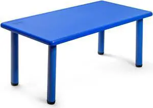 SlickBlue Kids Plastic Rectangular Learn and Play Table