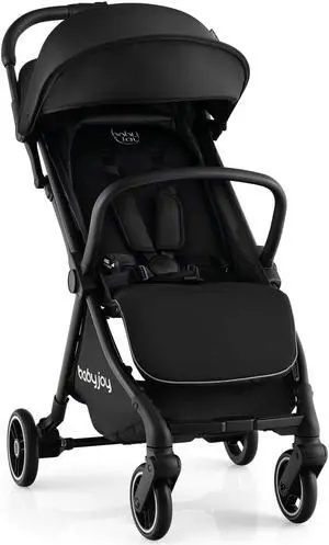 SlickBlue One-Hand Folding Portable Lightweight Baby Stroller with Aluminum Frame