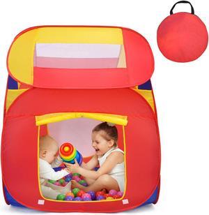 SlickBlue Portable Kid Play House Toy Tent with 100 Balls