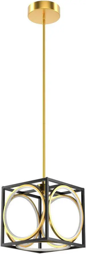 SlickBlue Modern LED Pendant Light with 42 Inches Adjustable Suspender