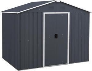 SlickBlue Outside Storage Shed with Lock Air Window