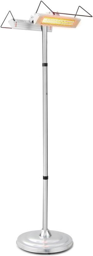SlickBlue 1500W Standing Electric Heater with Double-sided Heating